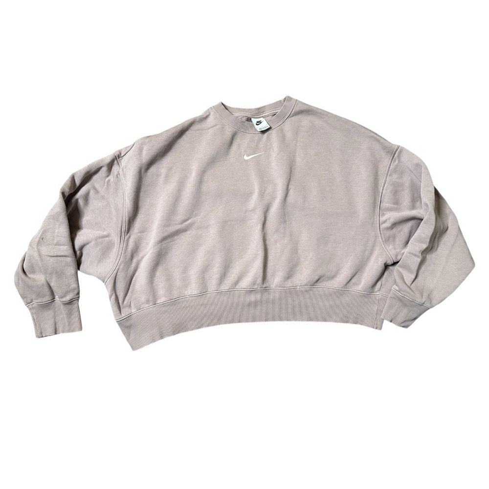 Nike Women's Mauve Sweatshirt Crewneck Pullover Size L